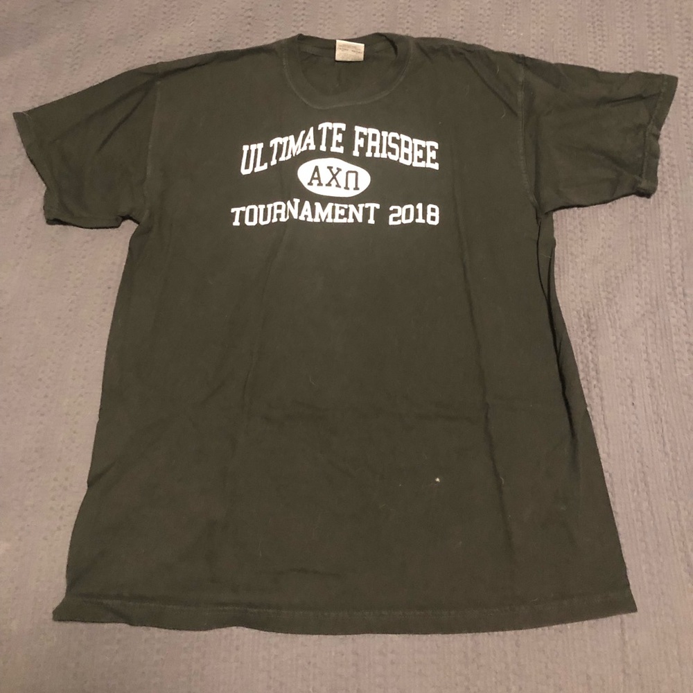 Alpha Chi Omega frisbee fest tee
